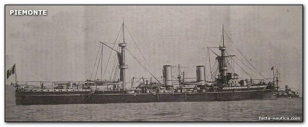 Ariete torpediniere PIEMONTE. Cruiser.